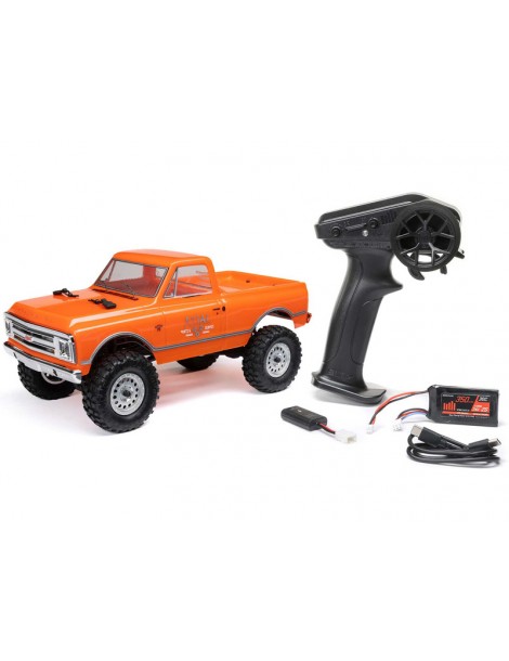Axial 1/24 SCX24 1967 Chevrolet C10 4WD Brushed Truck RTR, Black