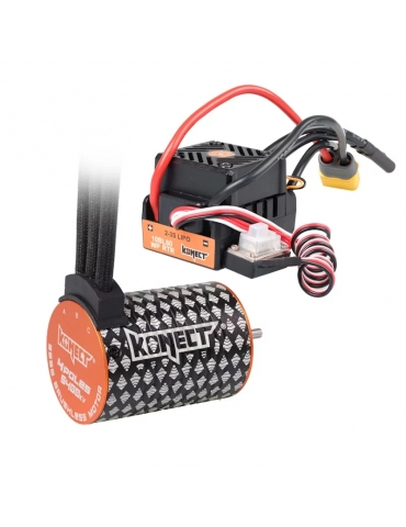COMBO BRUSHLESS 60A WP + 4P 3650SL 5400KV motor
