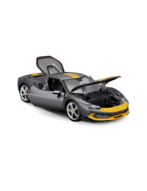 Bburago Ferrari 296 GTB Assetto Fiorano 1:18 Pilka