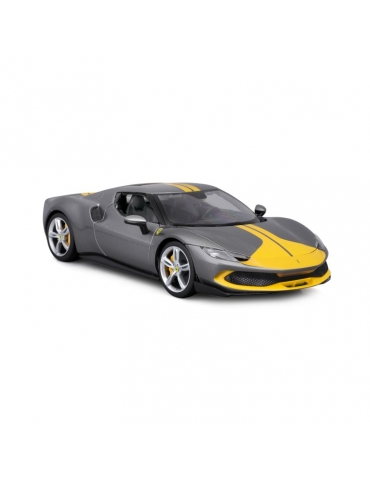 Bburago Ferrari 296 GTB Assetto Fiorano 1:18 Pilka