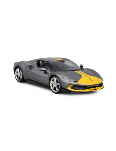Bburago Ferrari 296 GTB Assetto Fiorano 1:18 Pilka