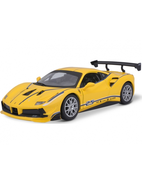 Bburago Ferrari 488 Challenge 1:24 Geltona