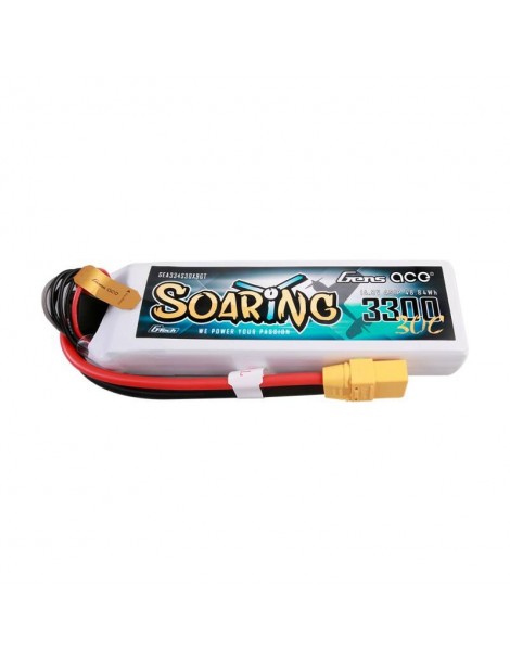 Akumuliatorius Gens ace G-Tech Soaring 3300mAh 14.8V 30C 4S1P Lipo
