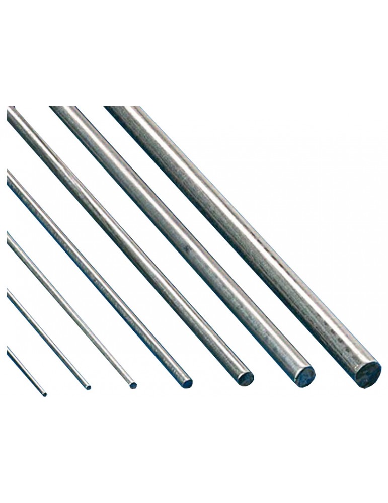 Spyruoklinis plieninis strypas 1 x 1000 mm