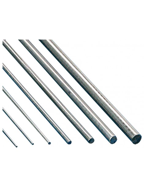 Spyruoklinis plieninis strypas 1 x 1000 mm