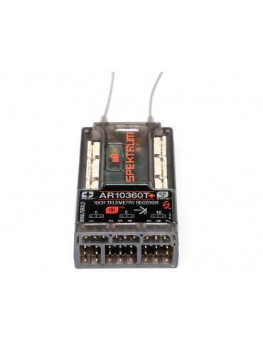 Spektrum receiver AR10360T+ 10CH AS3X+ with telemetry