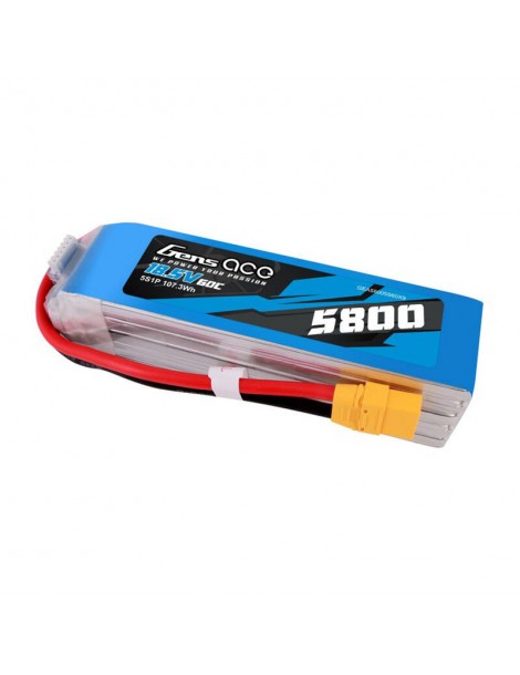 Akumuliatorius Gens ace 5800mAh 60C 18.5V 5S1P Lipo XT90
