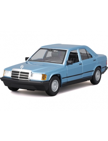 Bburago Mercedes-Benz 190E 1987 diamond blue