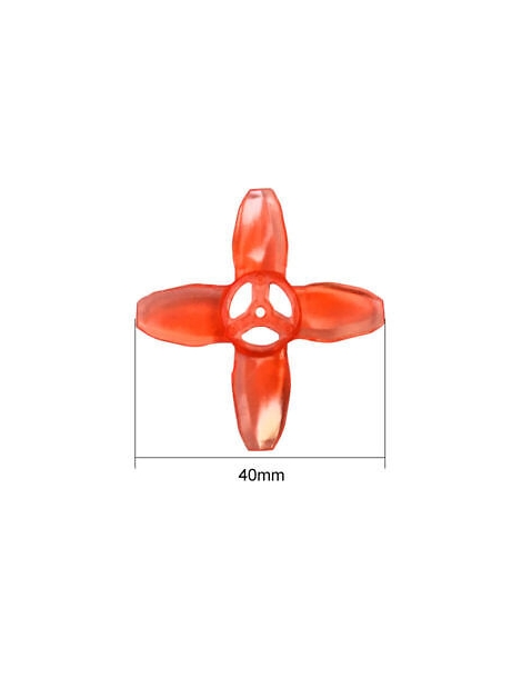 EMAX Avan Tinyhawk TH Propeleriai 4 menčių 40 mm, skirti skraidyti patalpose 08025 variklis (4)