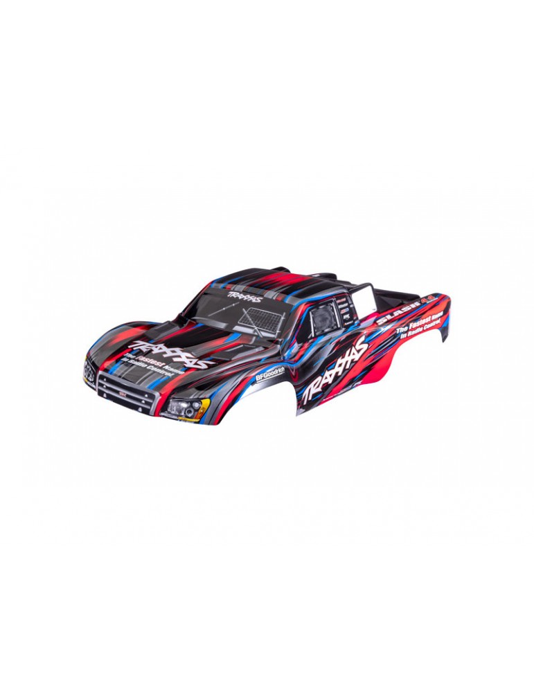 Traxxas Body, Slash 4X4, red (for clipless mounting)