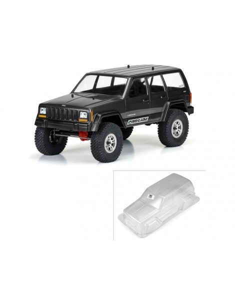 Pro-Line 1/10 2001 Jeep Cherokee Clear Body 12.3 (313mm) Wheelbase Crawlers
