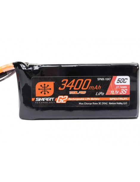 Spektrum Smart G2 Trail Pro LiPo 11.1V 3400mAh 50C IC3
