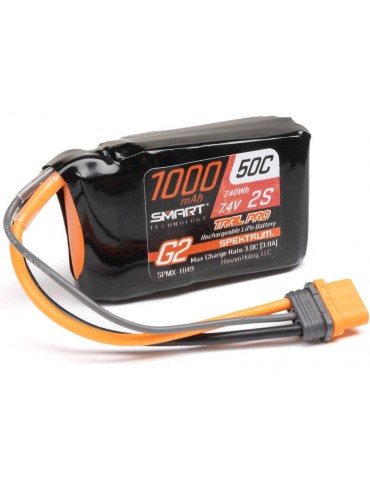 Spektrum Smart G2 Trail Pro LiPo 7.4V 1000mAh 50C IC2