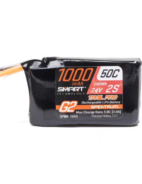 Spektrum Smart G2 Trail Pro LiPo 7.4V 1000mAh 50C IC2