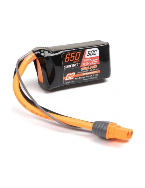 Spektrum Smart G2 Trail Pro LiPo 11.1V 650mAh 50C IC2