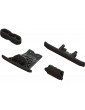 Arrma Lower Skid And Bumper Set: Black
