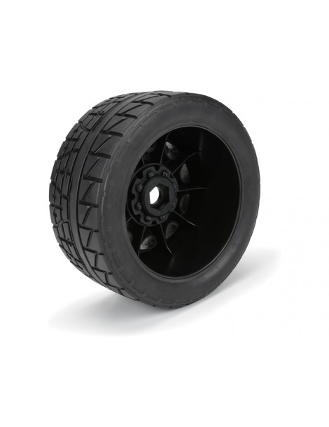 Pro-Line 1/6 Menace HP BELTED F/R 5.7 Tires MTD 24mm Black Raid 8x48 Hex (2)