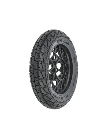 Pro-Line 1/4 Hot Lap MX S3 Front Tire MTD Black Supermoto Wheel: Promoto-MX