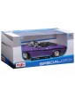 Maisto Dodge Challenger R/T Convertible 1970 1:24 metallic purple
