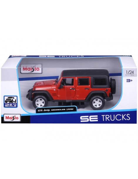 Maisto Jeep Wrangler Unlimited 1:24 2015