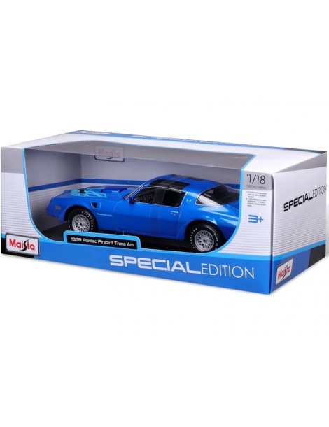 Maisto - Pontiac Firebird Trans Am (1978), mėlyna - 1:18