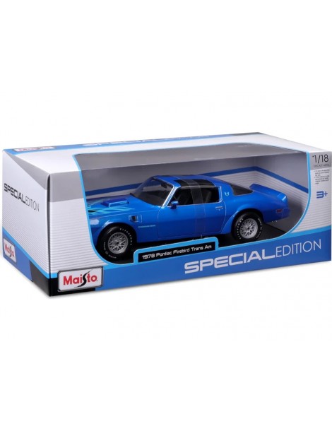 Maisto - Pontiac Firebird Trans Am (1978), mėlyna - 1:18