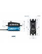 Servo pavara GO-12S57MG (0.070s/60 , 20kg.cm)