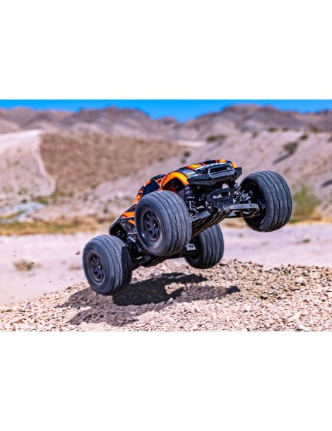 Traxxas Mini Maxx 1:12 BL-2s RTR Juoda