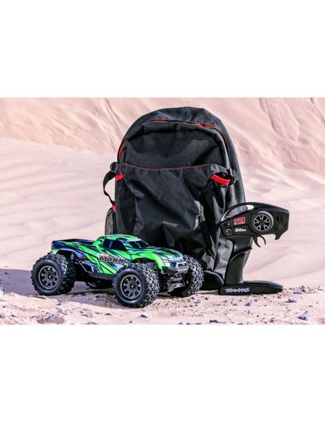 Traxxas Mini Maxx 1:12 BL-2s RTR - kompaktiškas dydis