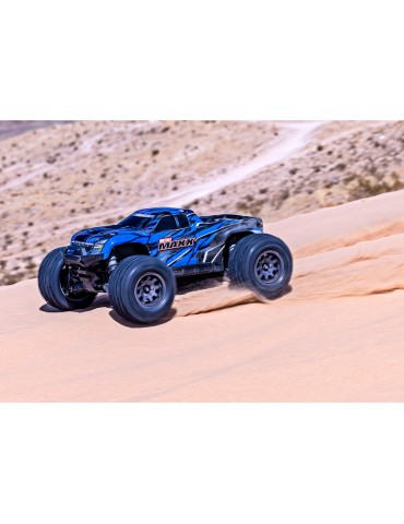 Traxxas Mini Maxx 1:12 BL-2s RTR Juoda