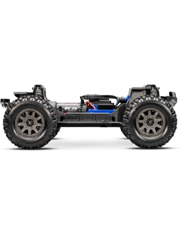 Traxxas Mini Maxx 1:12 BL-2s RTR Juoda
