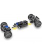 Traxxas Mini Maxx 1:12 BL-2s RTR Juoda