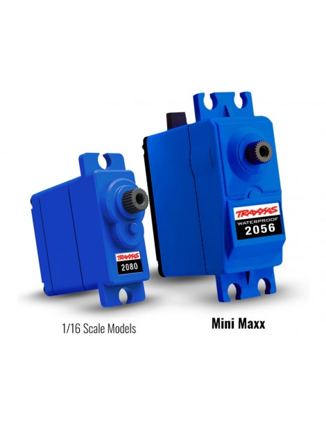 Traxxas Mini Maxx 1:12 BL-2s RTR - servo pavara