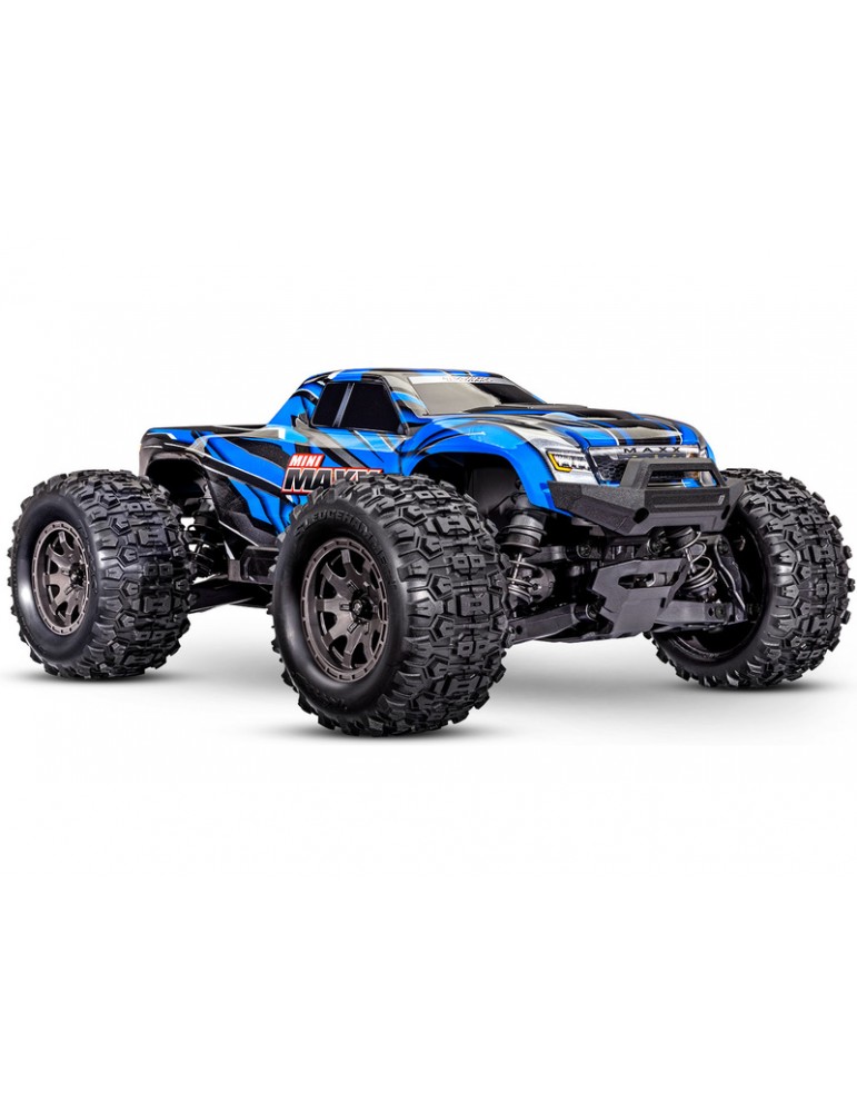 Traxxas Mini Maxx 1:12 BL-2s RTR Mėlyna