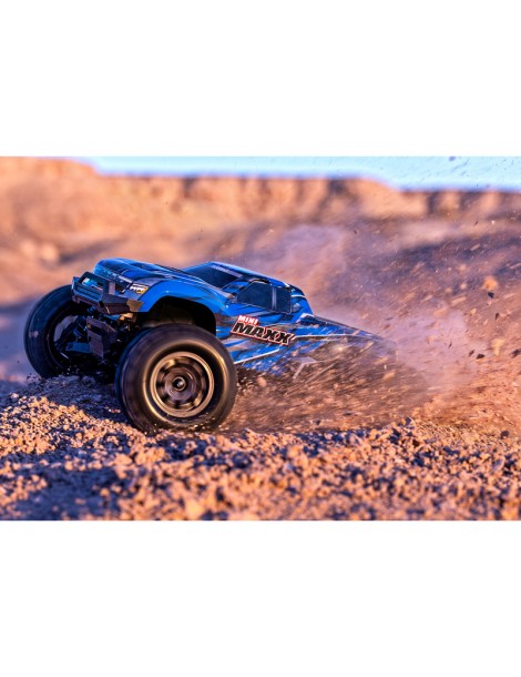 Traxxas Mini Maxx 1:12 BL-2s RTR Mėlyna