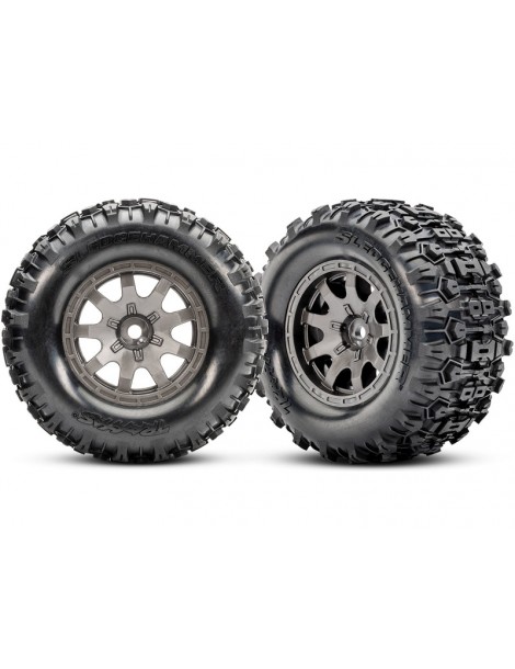 Traxxas Mini Maxx 1:12 BL-2s RTR Mėlyna