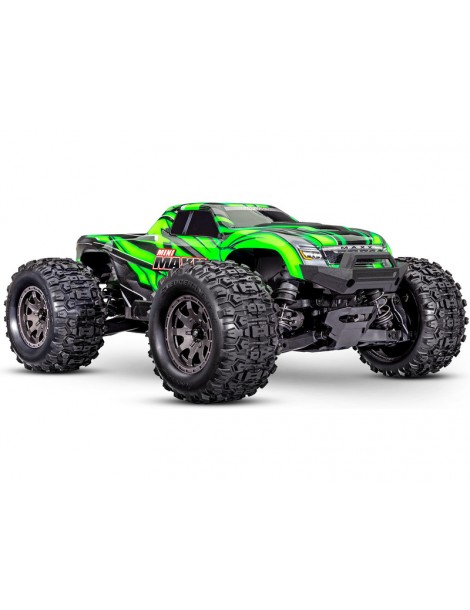 Traxxas Mini Maxx 1:12 BL-2s RTR Žalia