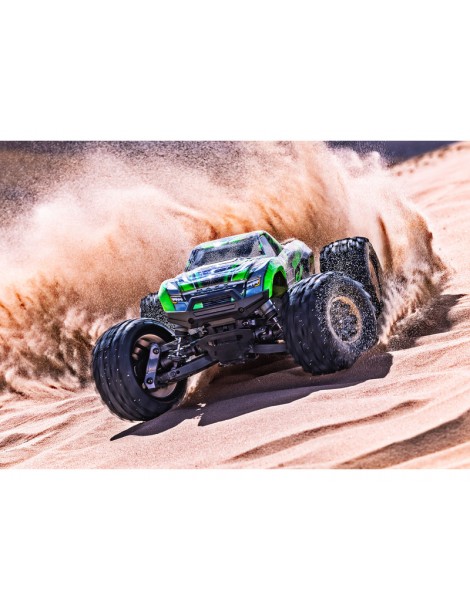 Traxxas Mini Maxx 1:12 BL-2s RTR Žalia