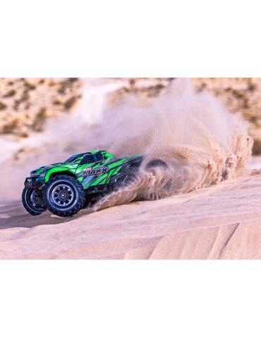 Traxxas Mini Maxx 1:12 BL-2s RTR Žalia