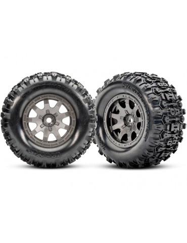 Traxxas Mini Maxx 1:12 BL-2s RTR - ratai