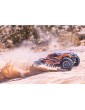 Traxxas Mini Maxx 1:12 BL-2s RTR Oranžinis