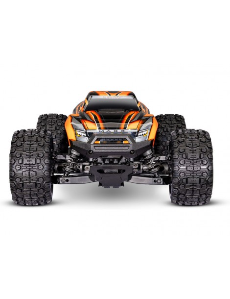 Traxxas Mini Maxx 1:12 BL-2s RTR Oranžinis