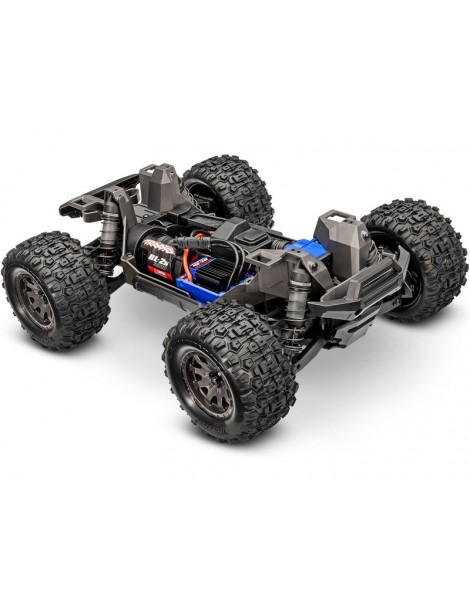 Traxxas Mini Maxx 1:12 BL-2s RTR Oranžinis