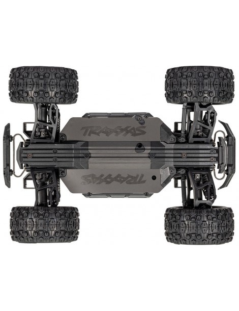 Traxxas Mini Maxx 1:12 BL-2s RTR Oranžinis