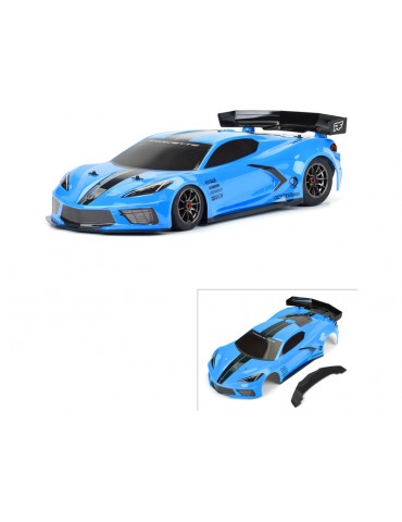 PROTOform kėbulas 1/7 Chevrolet Corvette C8 Rapid Blue: Arrma Felony