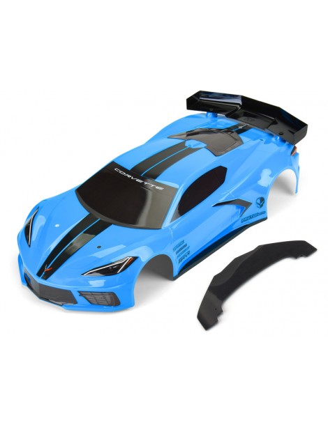 PROTOform kėbulas 1/7 Chevrolet Corvette C8 Rapid Blue: Arrma Felony