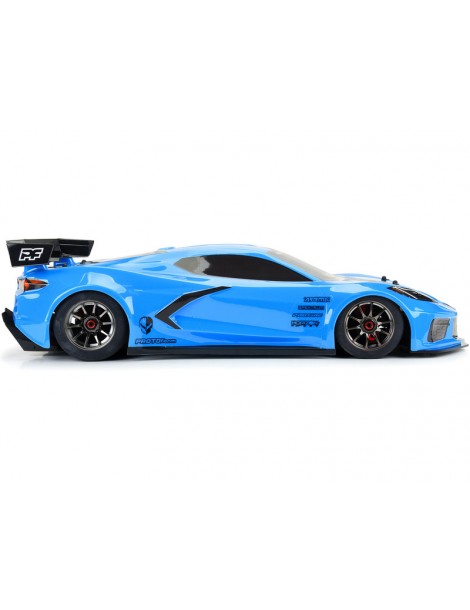 PROTOform kėbulas 1/7 Chevrolet Corvette C8 Rapid Blue: Arrma Felony