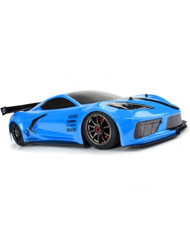 PROTOform kėbulas 1/7 Chevrolet Corvette C8 Rapid Blue: Arrma Felony