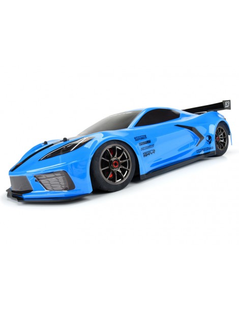 PROTOform kėbulas 1/7 Chevrolet Corvette C8 Rapid Blue: Arrma Felony
