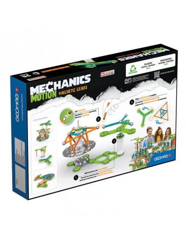 Mechanics Motion Magnetic Gears 96 piece GEOMAG GEO-767